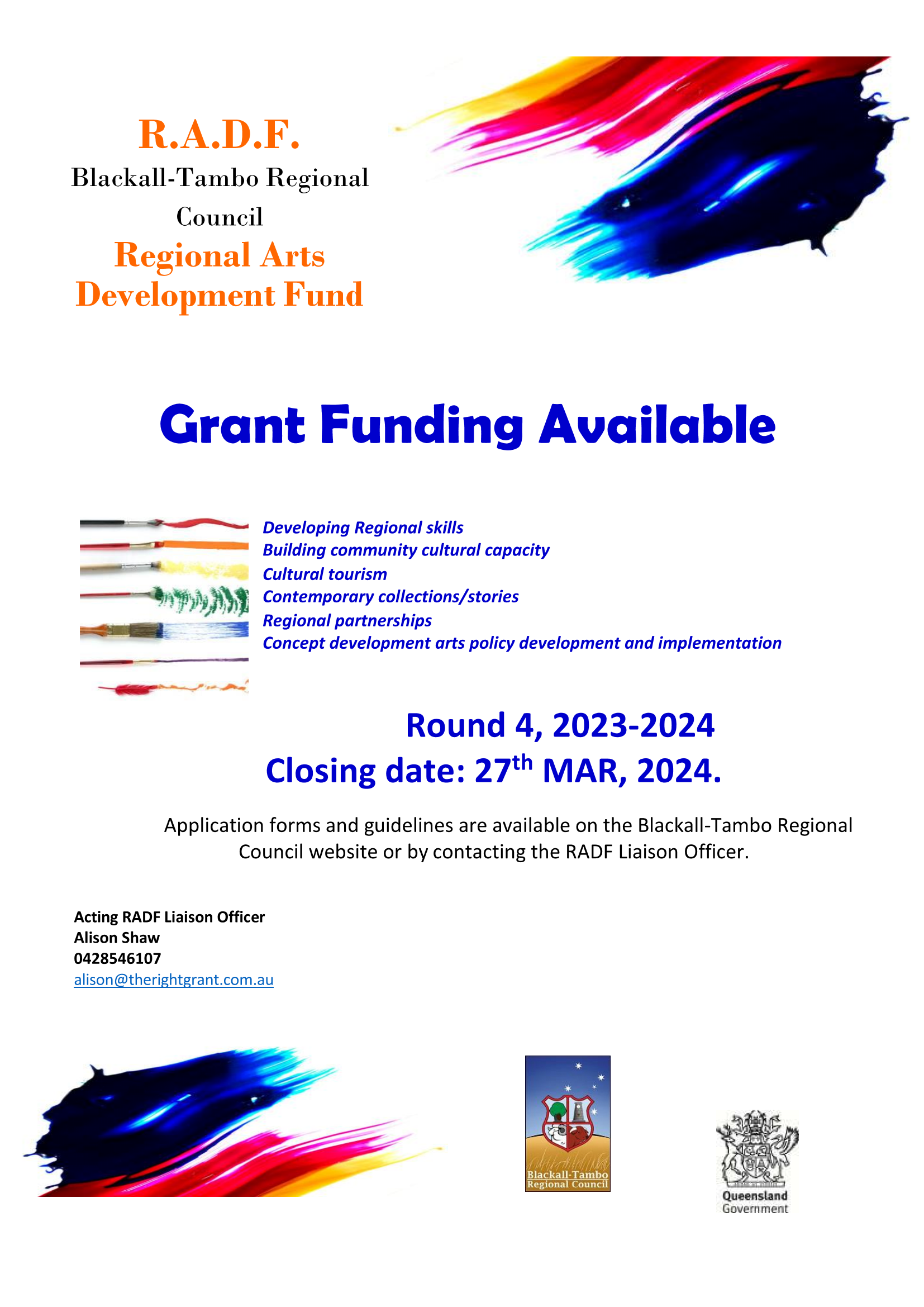 RADF poster