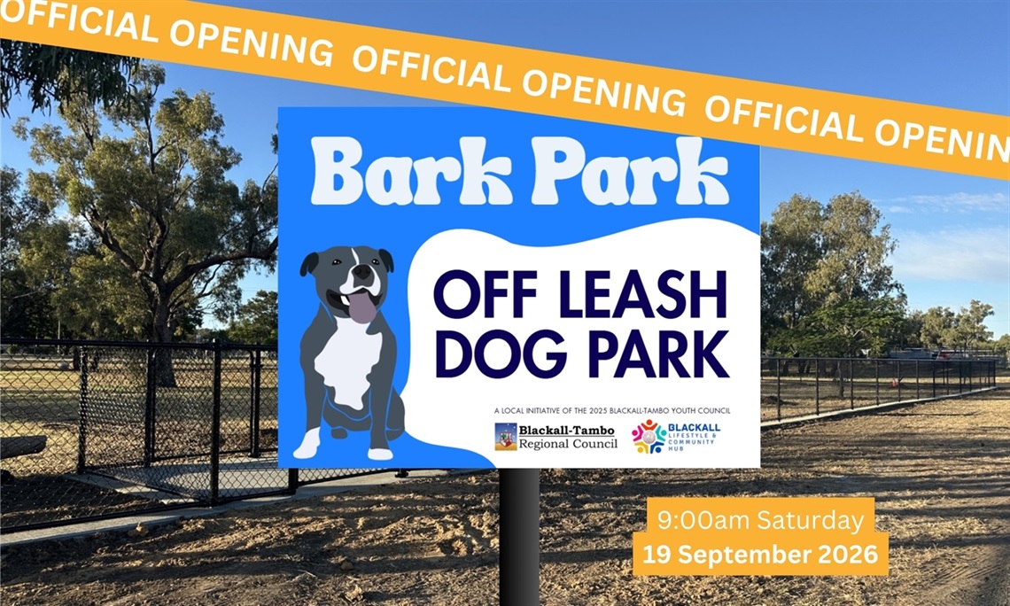 Bark Park Opening