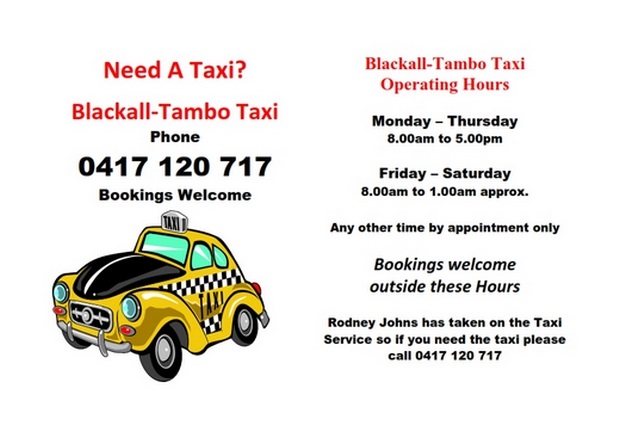 Taxi Advert
