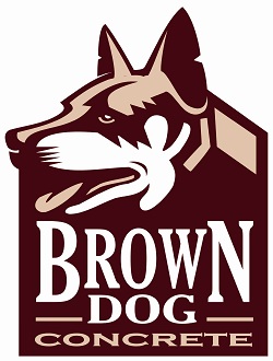 Brown Dog Concrete logo