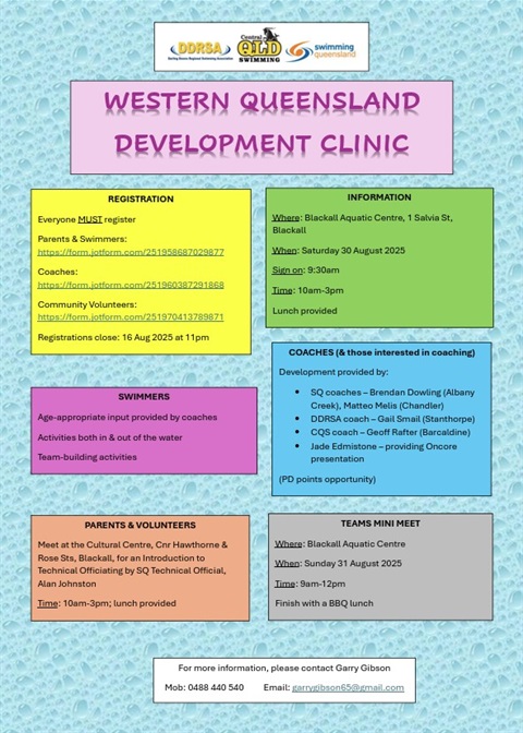 Western QLD Development Clinic 