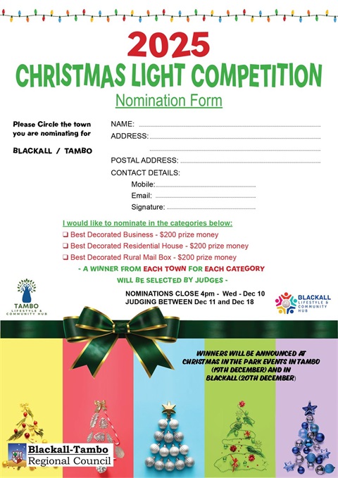 Christmas Light Competition 